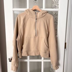 LULULEMON Scuba Oversized Half-Zip Hoodie Trench Sz XL/XXL